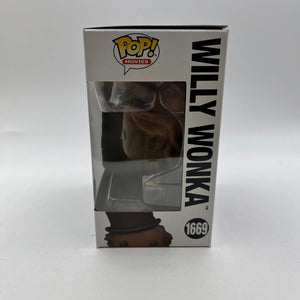 Funko POP! Movies Will Wonka & The Chocolate Factory - Willy Wonka #1669 -Scented FRENLY BRICKS - Open 7 Days