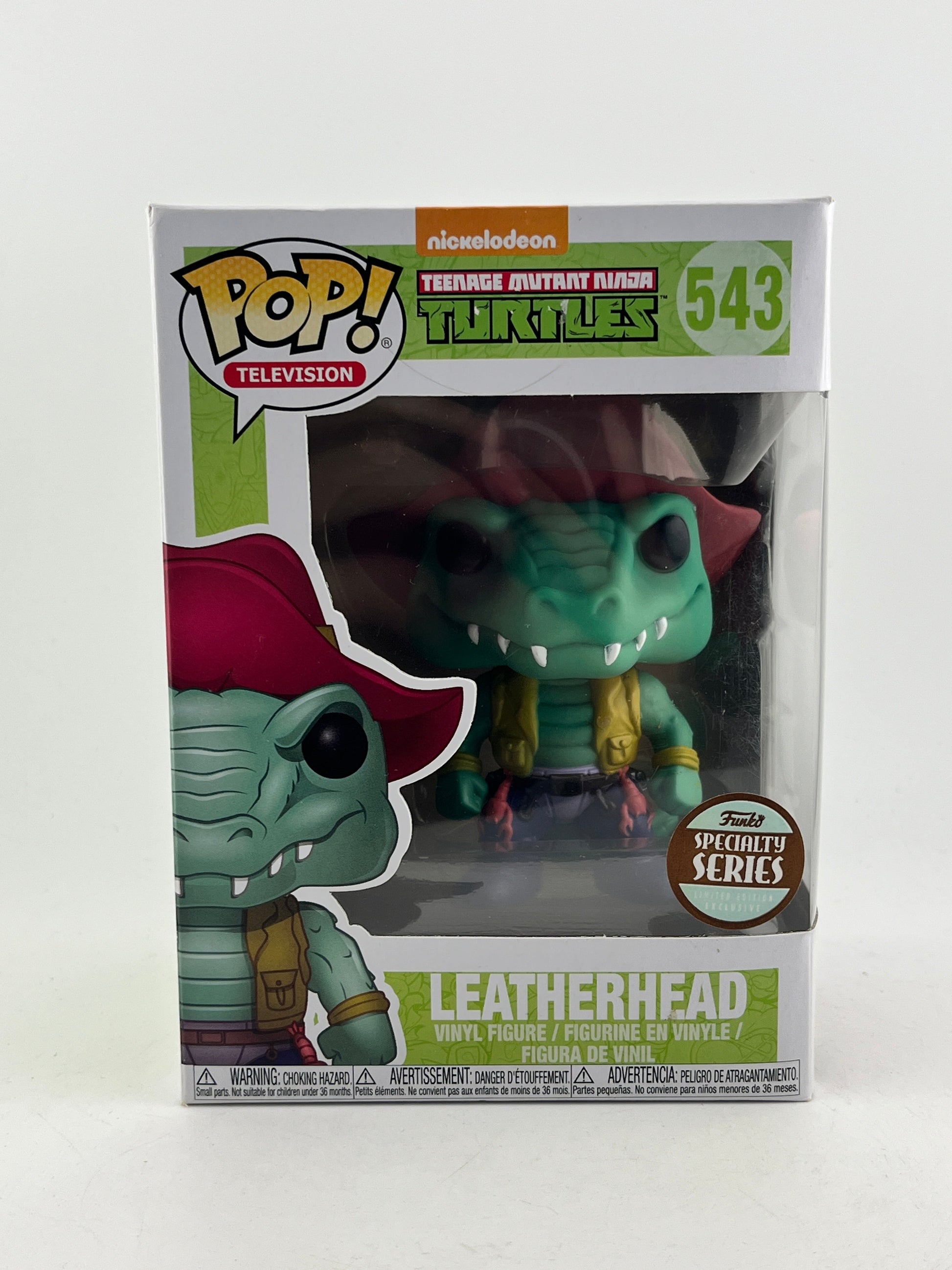 Funko POP! Television TMNT - Leatherhead #543 - Specialty Series FRENLY BRICKS - Open 7 Days
