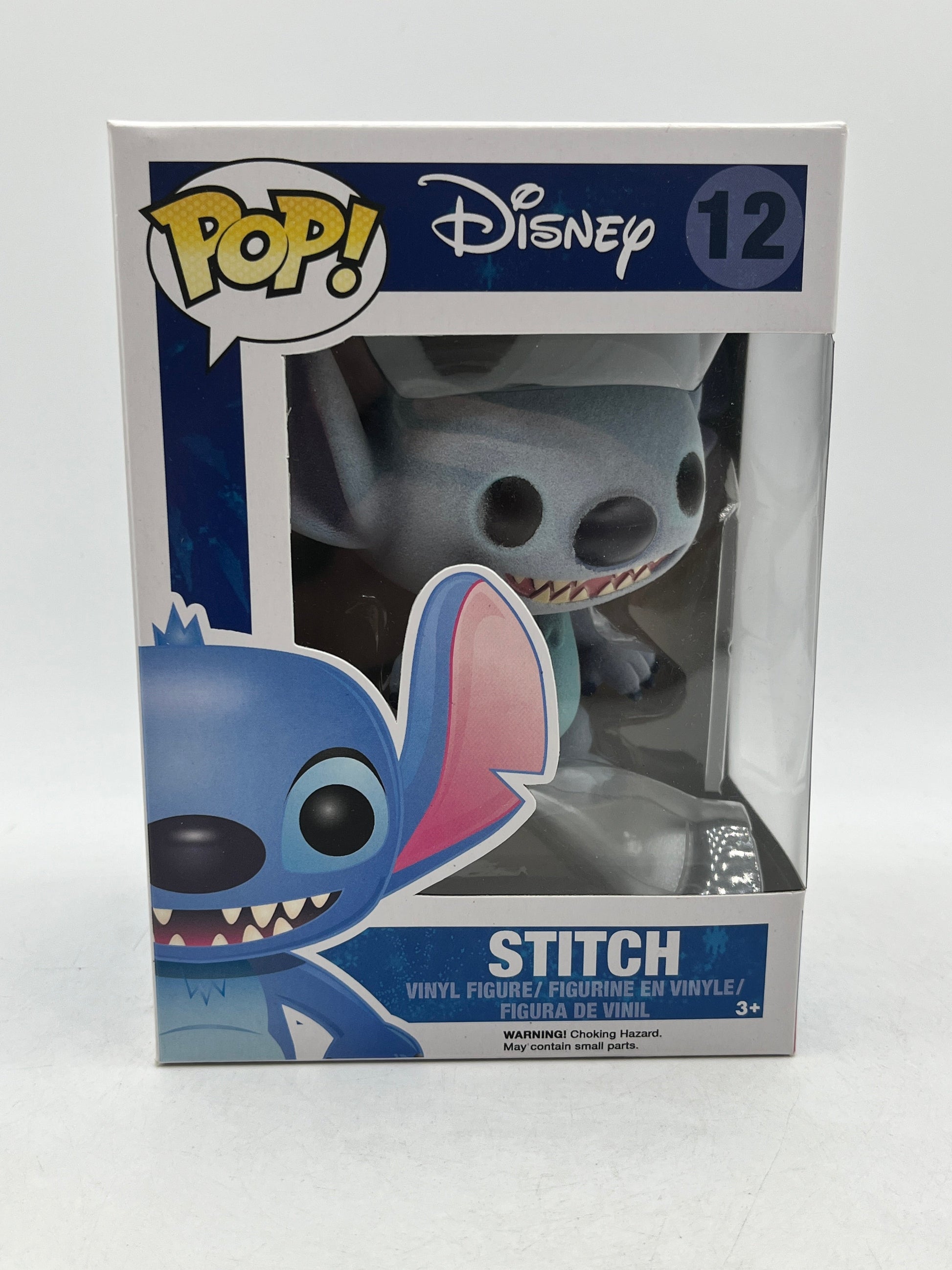 Funko POP! Disney - Stitch #12 - - Flocked - Vinyl Collectable FRENLY BRICKS - Open 7 Days