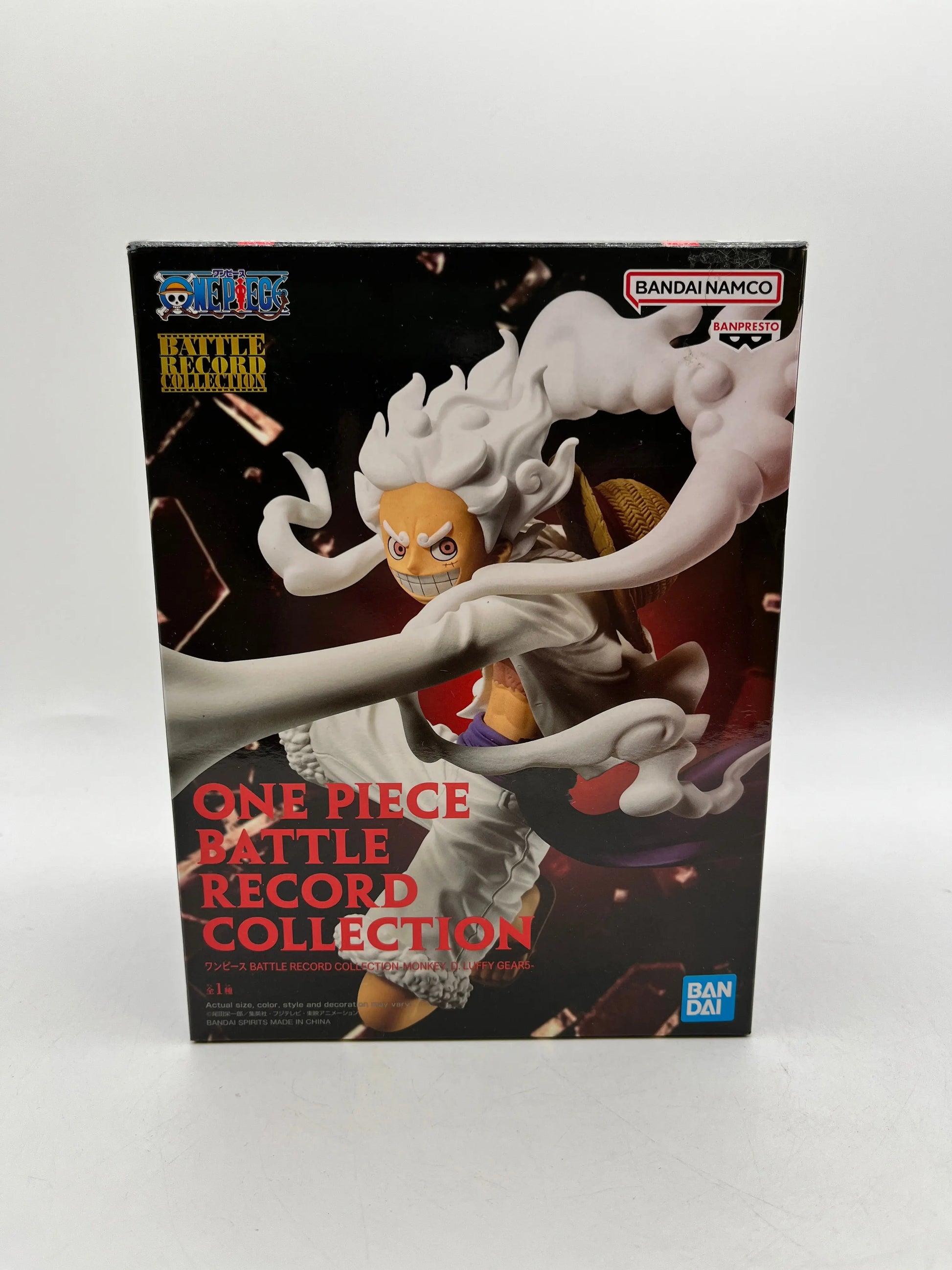 One Piece Monkey D. Luffy Gear 5  Bandai Spirits Battle Record Collection - Not Sealed FRENLY BRICKS - Open 7 Days