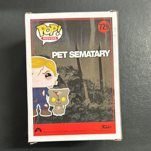 Pop Vinyl Figure - Pet Sematary - Gage & Church  #729 FRENLY BRICKS - Open 7 Days