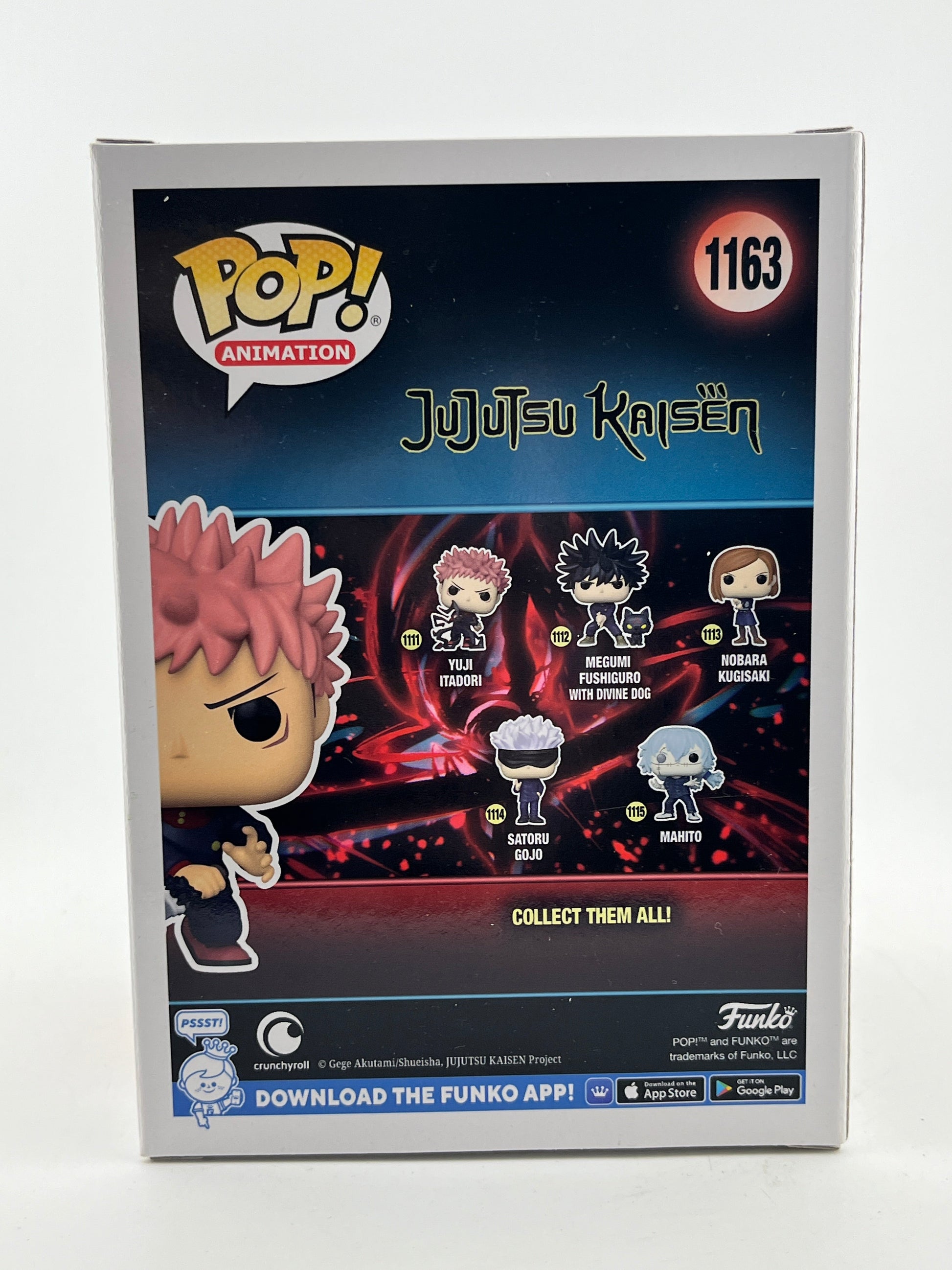 Funko POP! Animation JuJuTsu Kaisen - Yuji Itadori #1163 - 2023 Summer Limited Edition FRENLY BRICKS - Open 7 Days