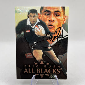 Eric Rush Autographed - All Blacks 1997 - 1Neda FRENLY BRICKS - Open 7 Days