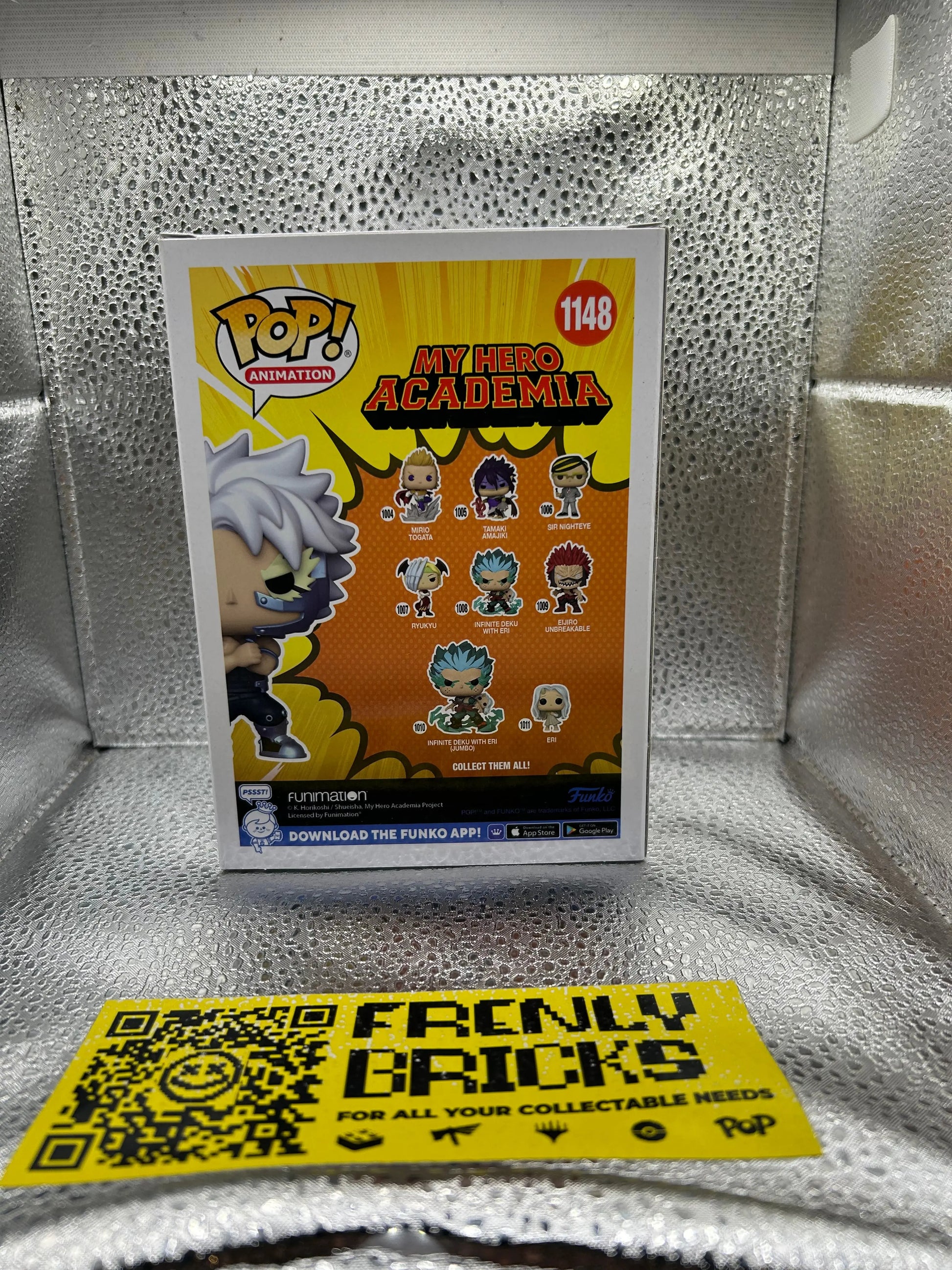 Pop Vinyl My Hero Academia #1148 Animation Tetsutetsu Tetsutetsu FRENLY BRICKS - Open 7 Days