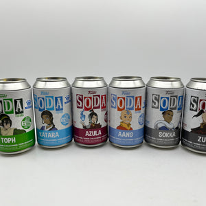 Funko Vinyl SODA Avatar: The Last Airbender 6-Pack with Cooler - Sealed Cans FRENLY BRICKS - Open 7 Days