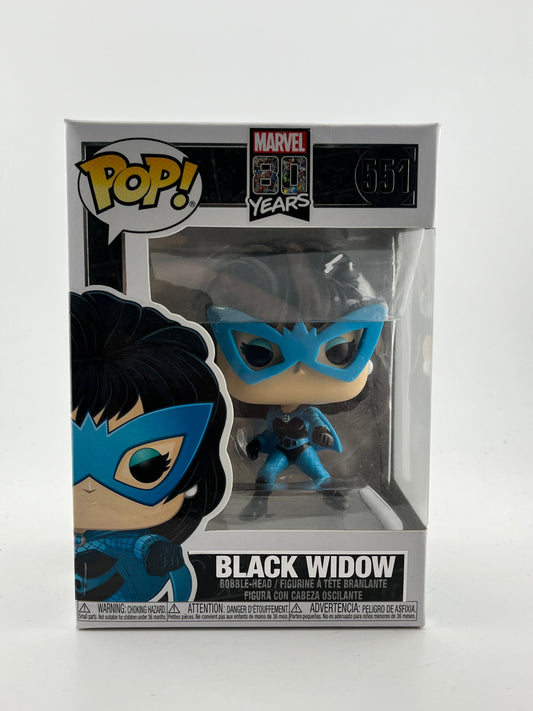 Funko POP! Marvel 80 Years - Black Widow #551 - Vinyl Collectable FRENLY BRICKS - Open 7 Days