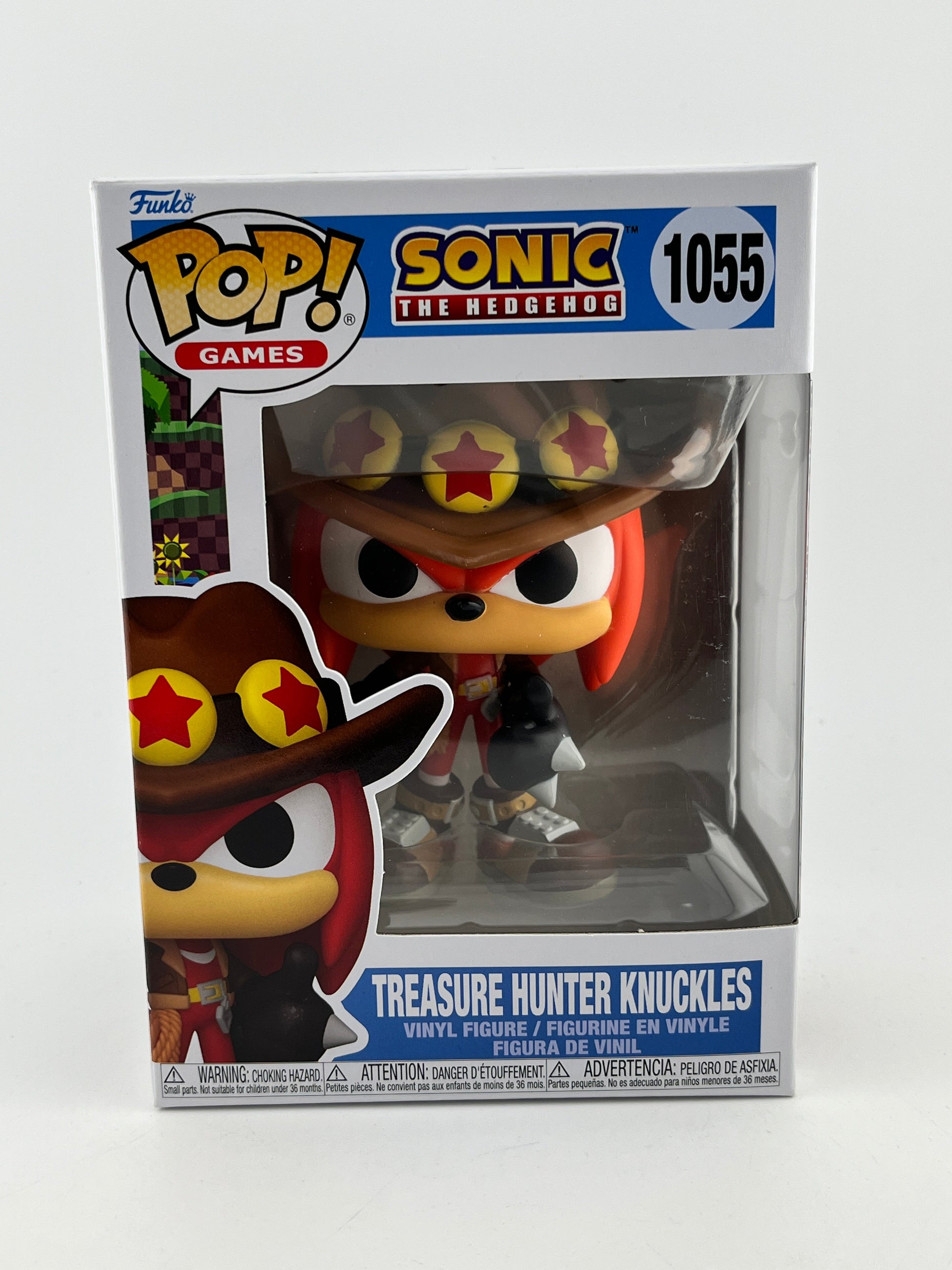 Funko POP! Games Sonic The Hedgehog - Treasure Hunter Knuckles #1055 - Vinyl Collectable FRENLY BRICKS - Open 7 Days