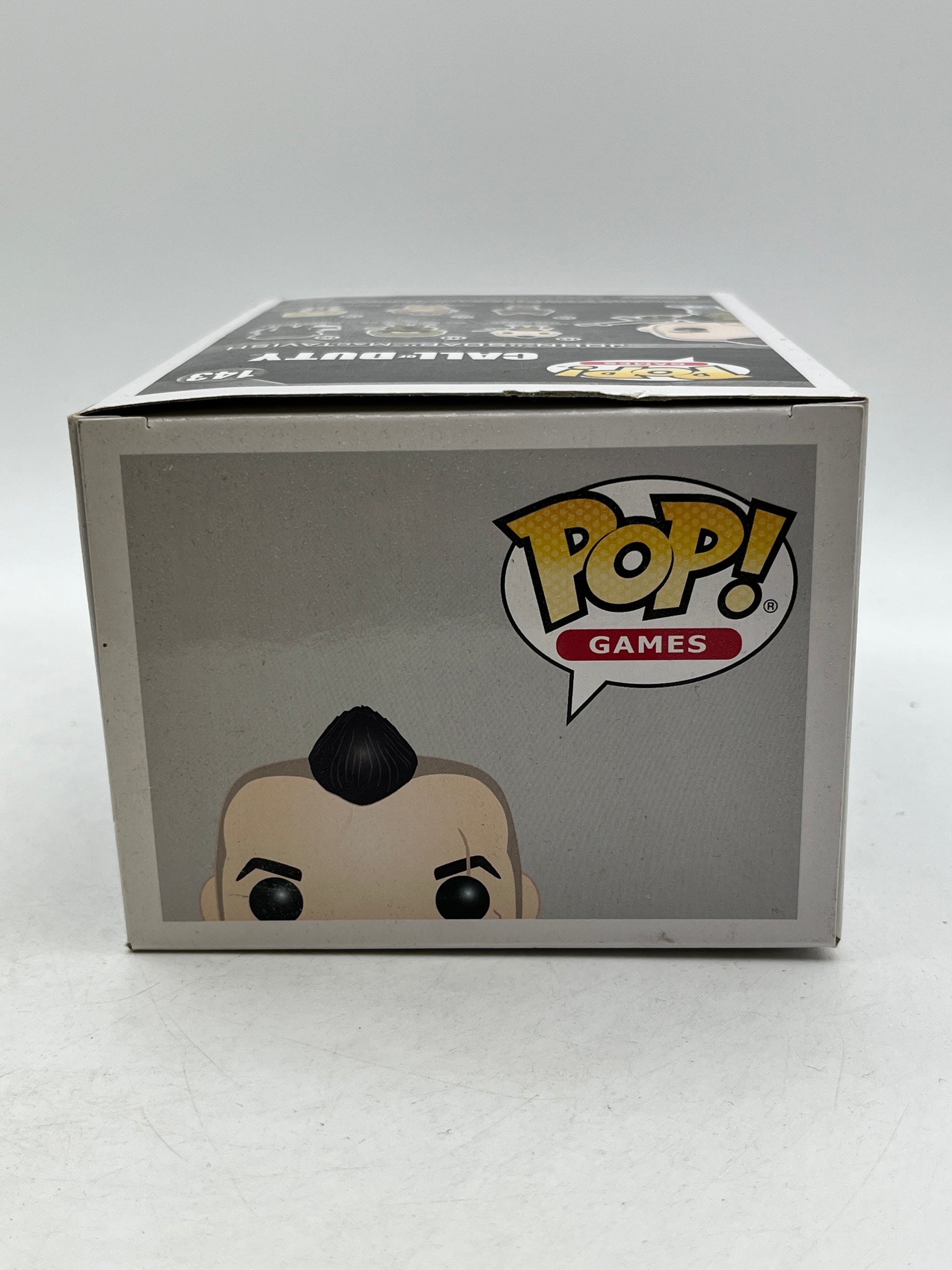 Funko POP! Games - Call Of Duty - John “Soap” McTavish #143 - Vinyl Collectable