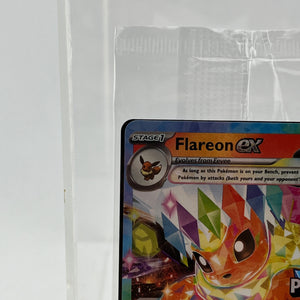Pokémon Flareon EX 014/131 - Prismatic Evolution Scarlet & Violet FRENLY BRICKS - Open 7 Days