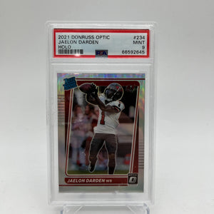 NFL Graded & Autographed Card Lot (6 Players) #2 FRENLY BRICKS - Open 7 Days