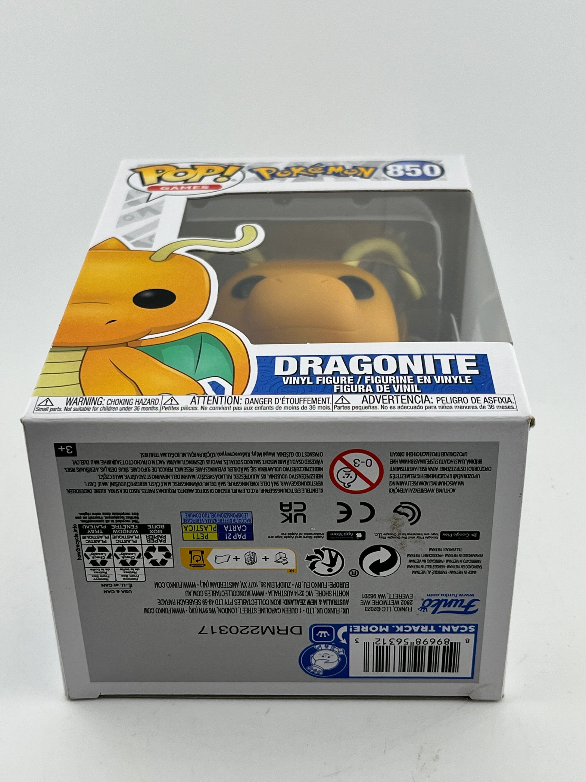 Funko POP! Games Pokémon - Dragonite #850 - Vinyl Collectable FRENLY BRICKS - Open 7 Days