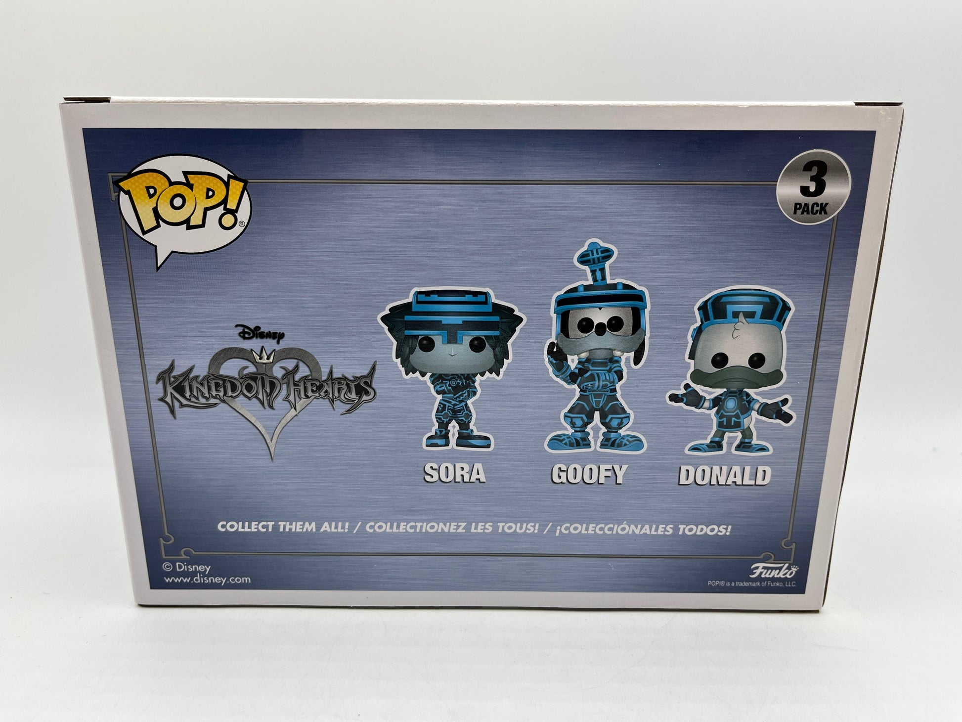 Funko POP! Disney Kingdom Hearts - Sora, Goofy, & Donald (3 Pack) - GameStop Exclusive FRENLY BRICKS - Open 7 Days