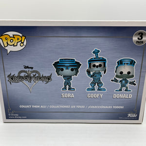 Funko POP! Disney Kingdom Hearts - Sora, Goofy, & Donald (3 Pack) - GameStop Exclusive FRENLY BRICKS - Open 7 Days