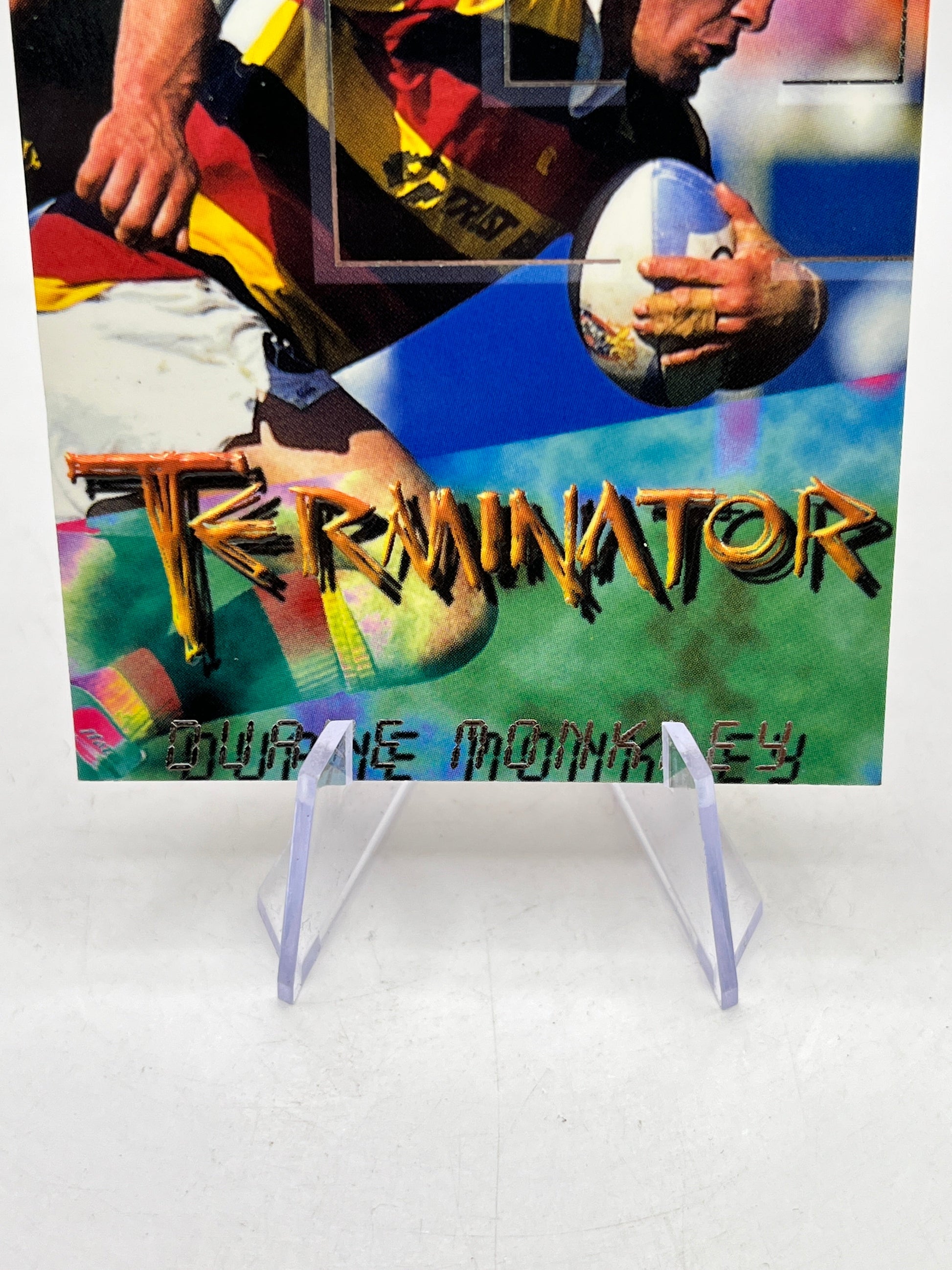 Duane Monkley 1996 - Terminator - NZ Rugby Union - Carr Crazy Authentics FRENLY BRICKS - Open 7 Days