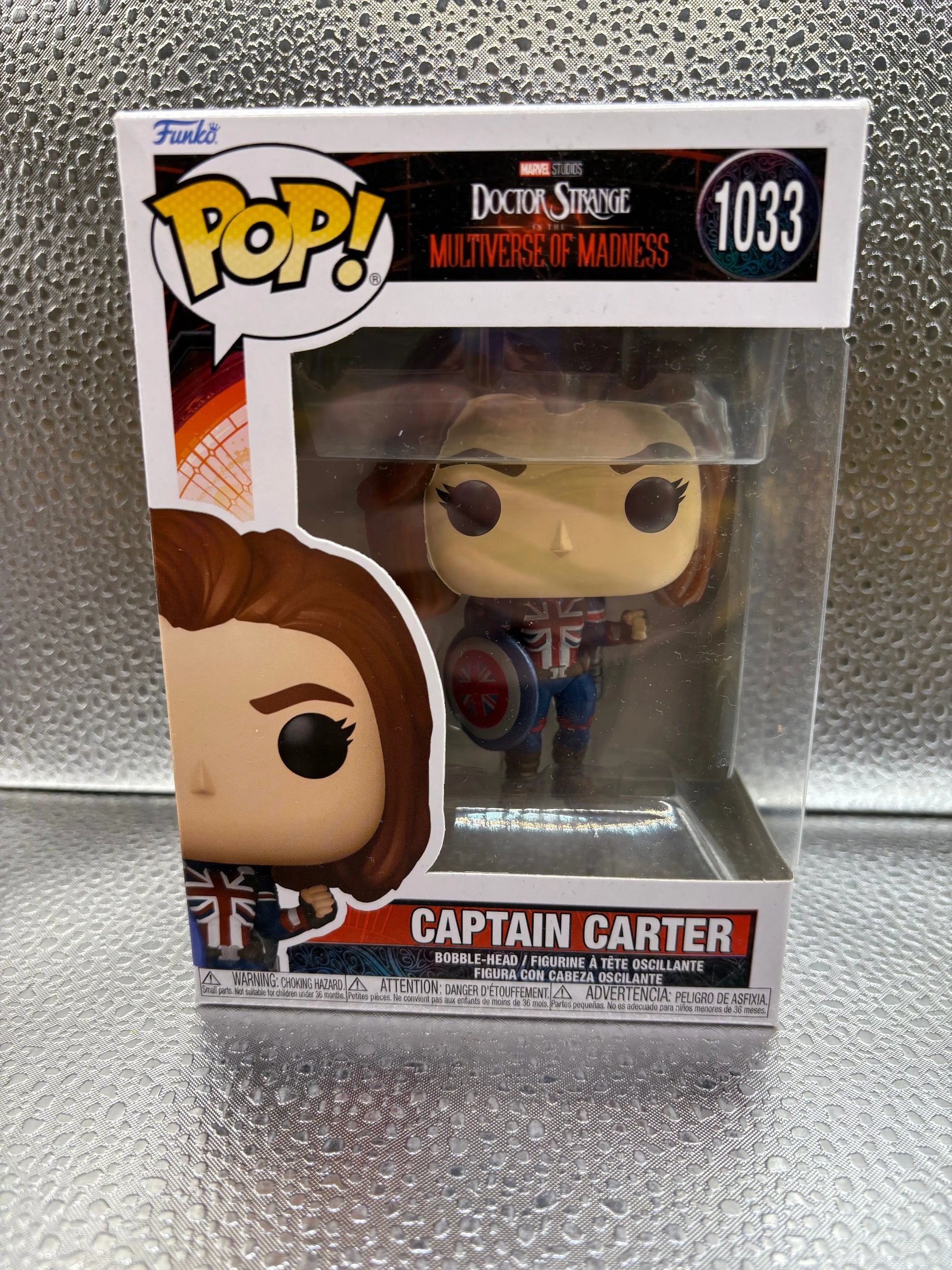 Pop Vinyl #1033 Doctor Strange Captain Carter FRENLY BRICKS - Open 7 Days