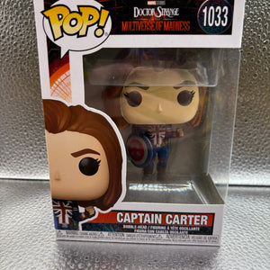 Pop Vinyl #1033 Doctor Strange Captain Carter FRENLY BRICKS - Open 7 Days