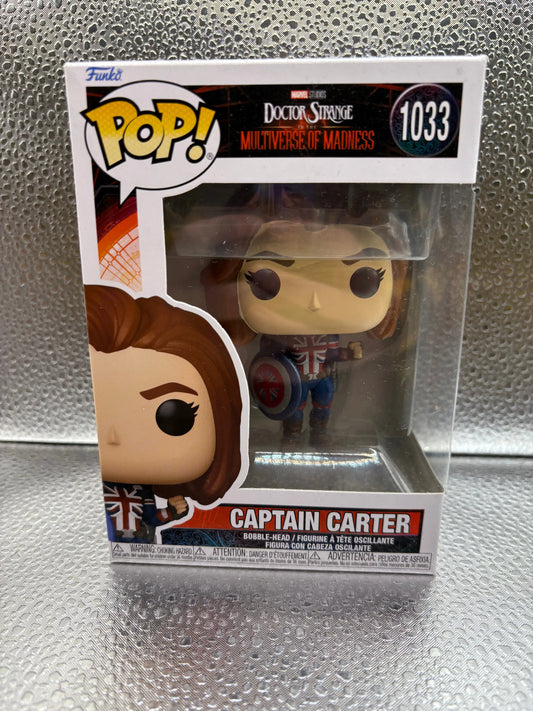 Pop Vinyl #1033 Doctor Strange Captain Carter FRENLY BRICKS - Open 7 Days