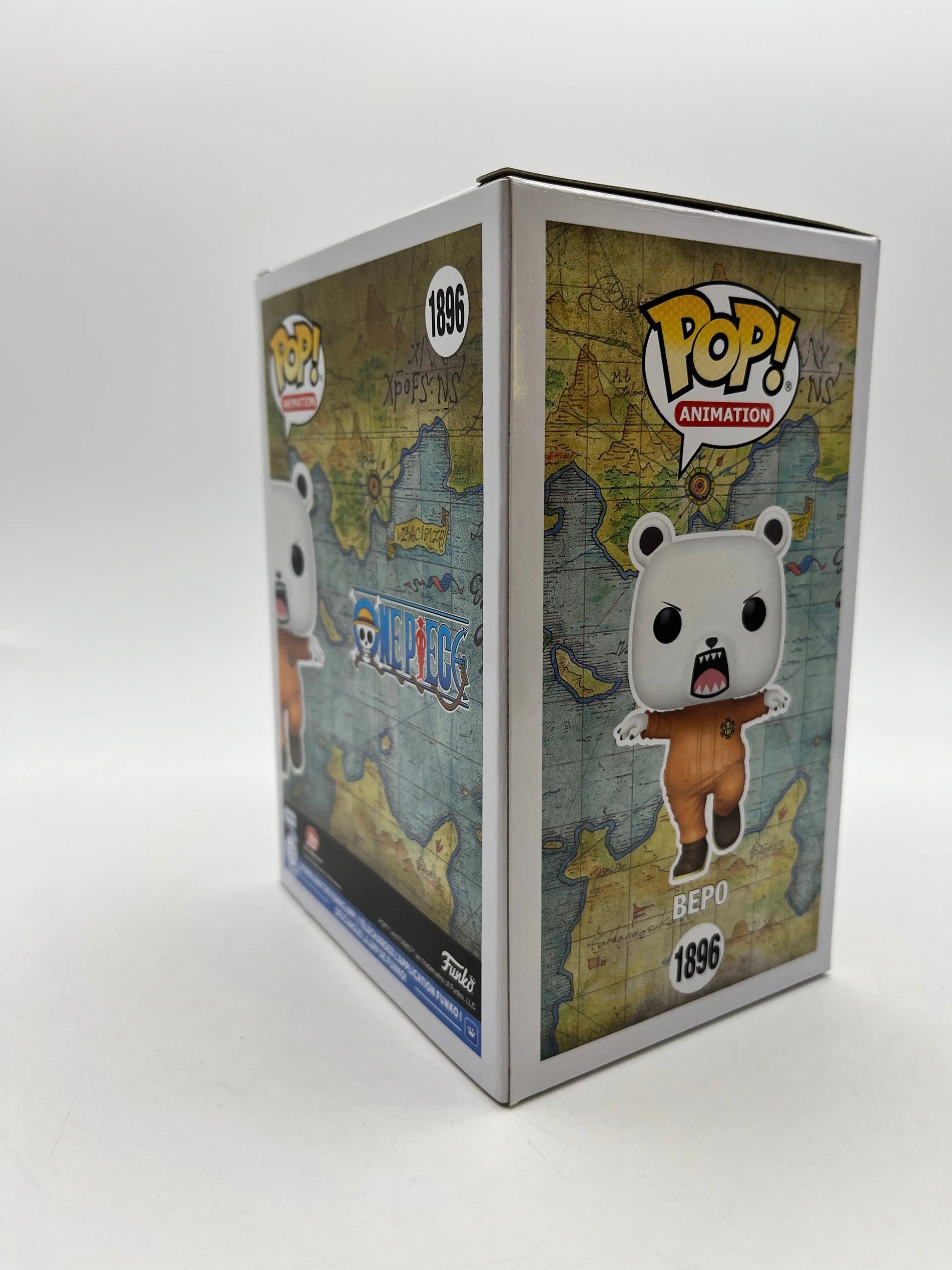 Funko POP! Animation One Piece Bepo #1896 Flocked Special Edition FRENLY BRICKS - Open 7 Days