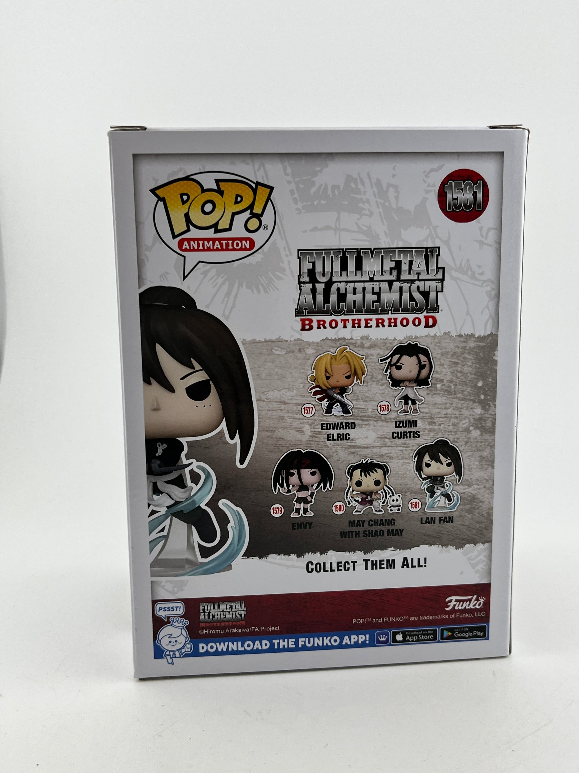 Funko POP! Animation Full Metal Alchemist Brotherhood - Lan Fan #1581 - Vinyl Collectable FRENLY BRICKS - Open 7 Days