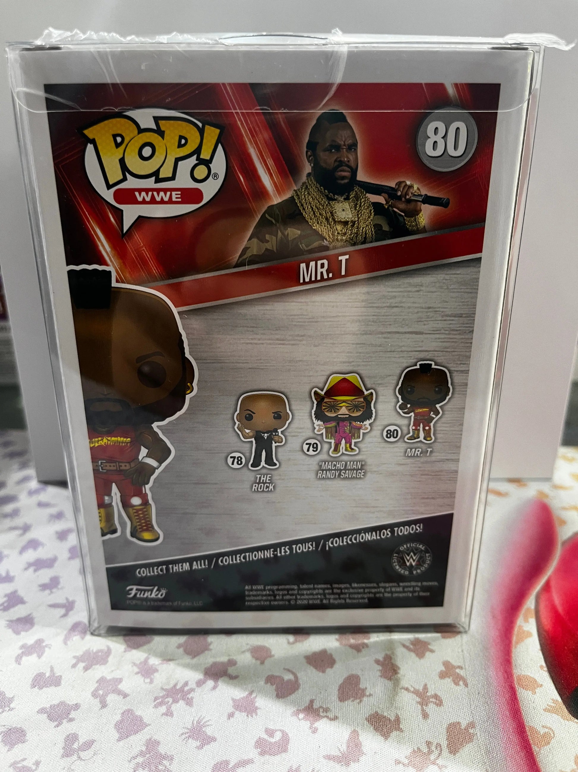 Funko Pop Vinyl WWE Mr. T #80 FRENLY BRICKS - Open 7 Days