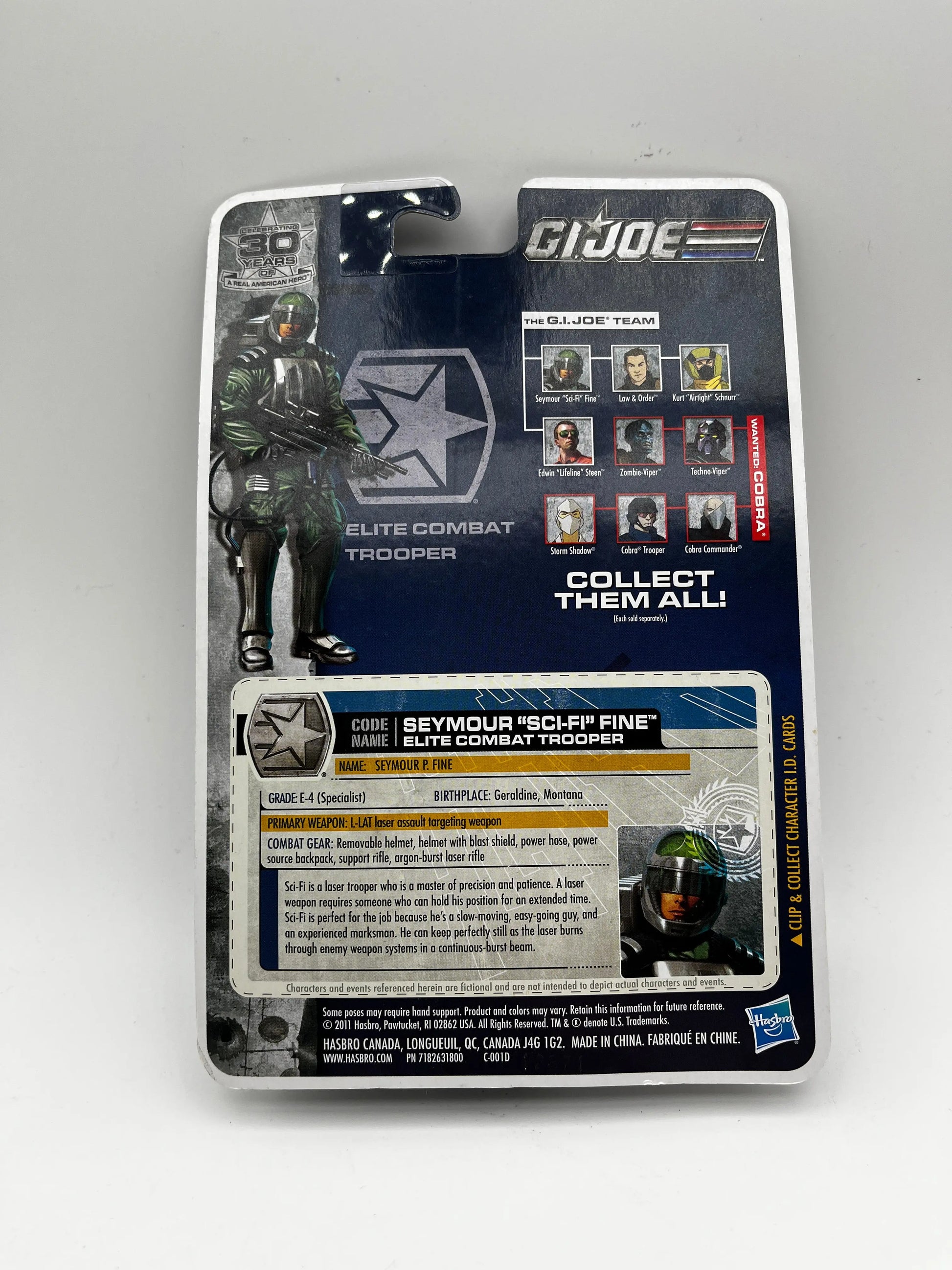 GI Joe Renegades Sci-Fi Fine Elite Combat Trooper FRENLY BRICKS - Open 7 Days