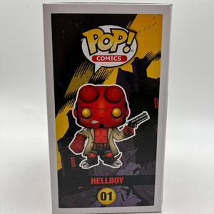 Funko POP! Comics Hellboy #01 - Hellboy - Vinyl Collectable FRENLY BRICKS - Open 7 Days