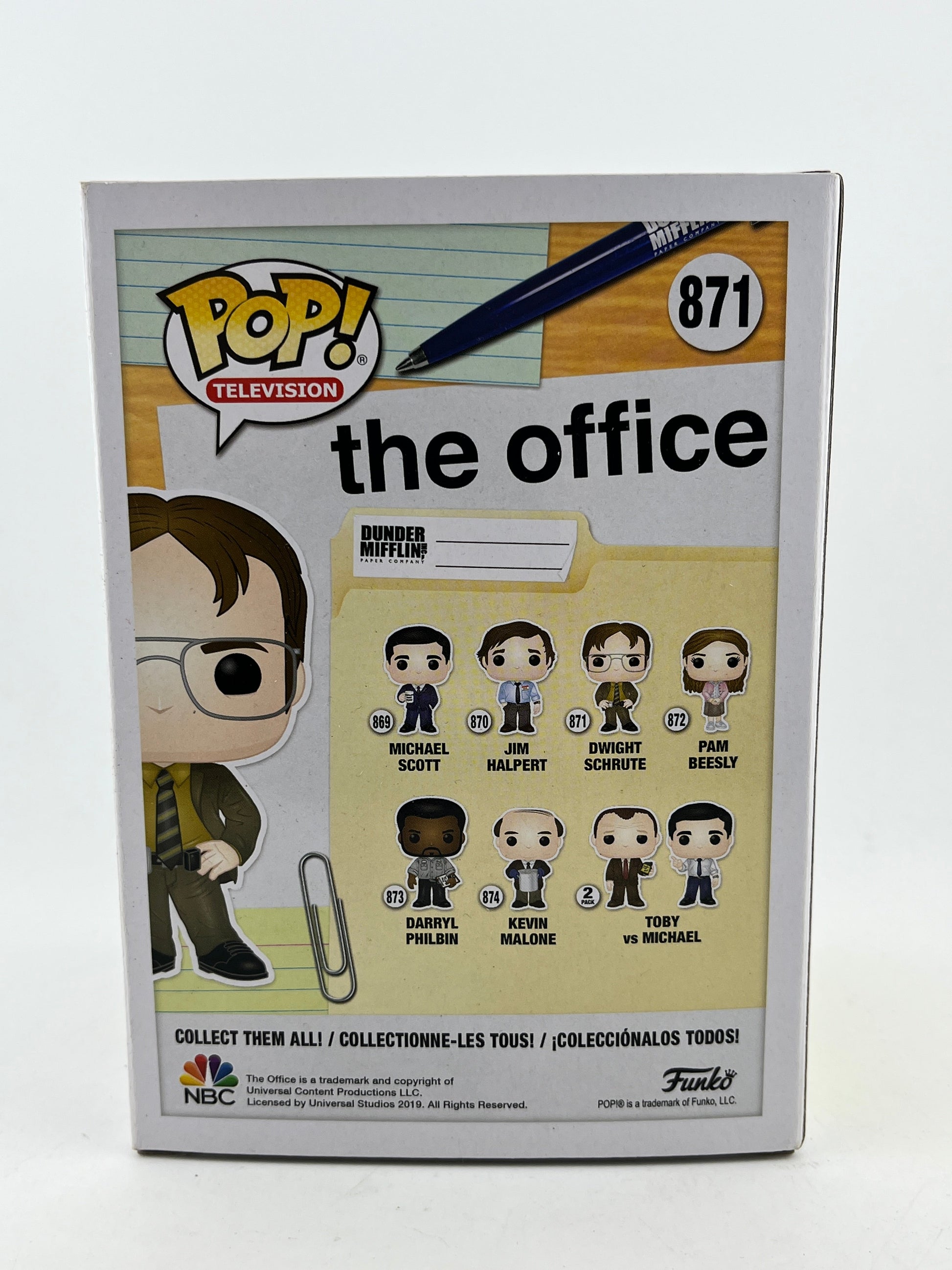 Funko POP! Television The Office - Dwight Schrute #871 - Vinyl Collectable FRENLY BRICKS - Open 7 Days