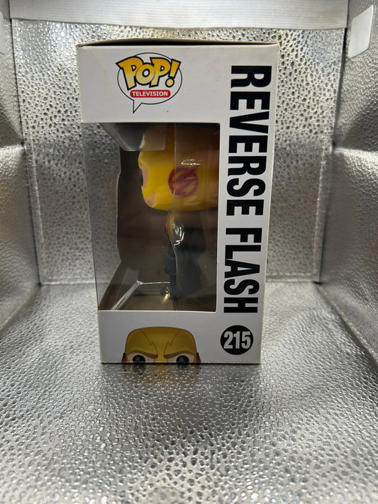 Funko Pop Vinyl Reverse Flash #215 FRENLY BRICKS - Open 7 Days