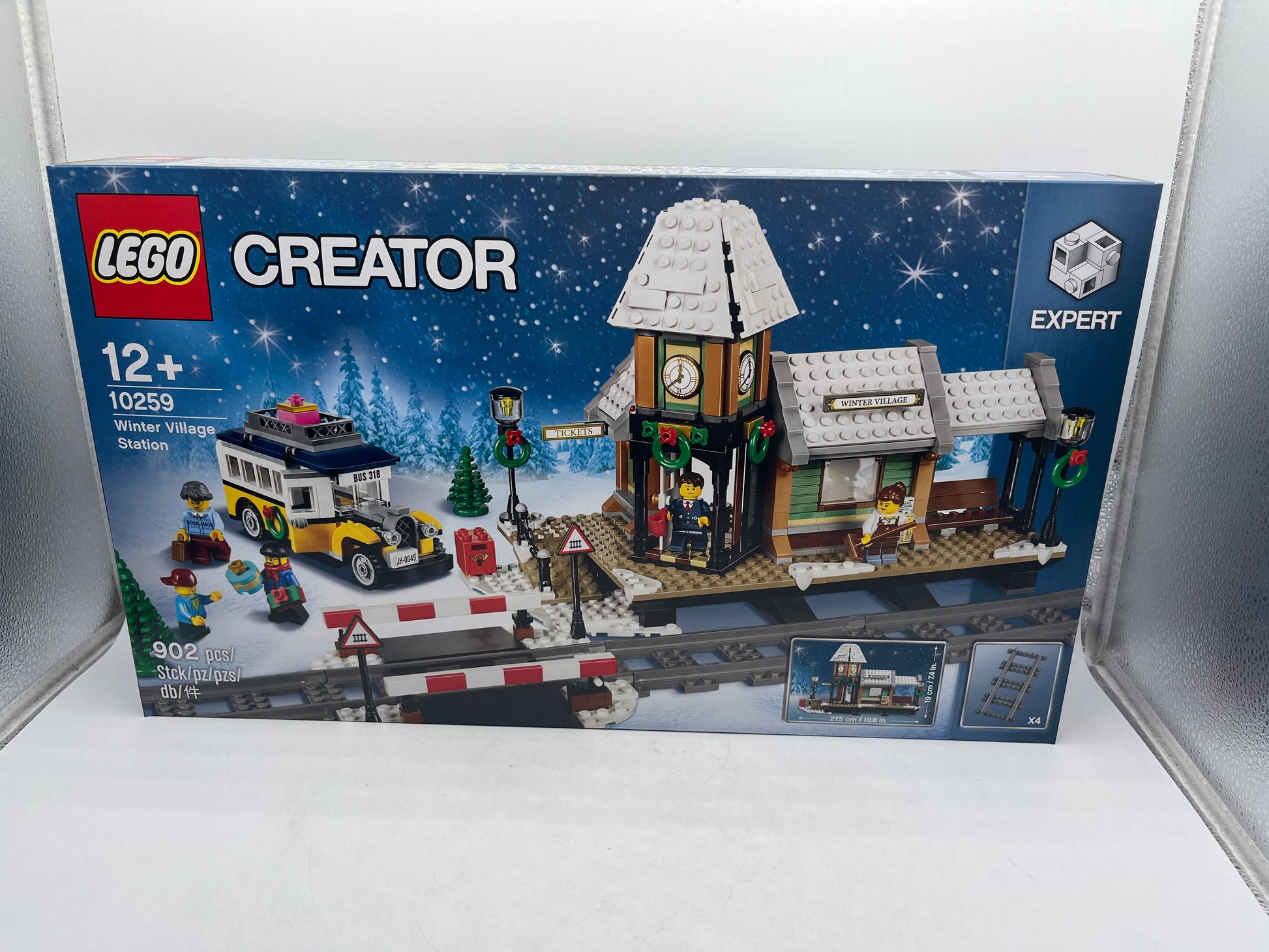 Lego 10259 Winter Village Station Creator Expert, Retired,  NEW FRENLY BRICKS - Open 7 Days