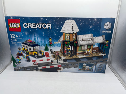 Lego 10259 Winter Village Station Creator Expert, Retired,  NEW FRENLY BRICKS - Open 7 Days