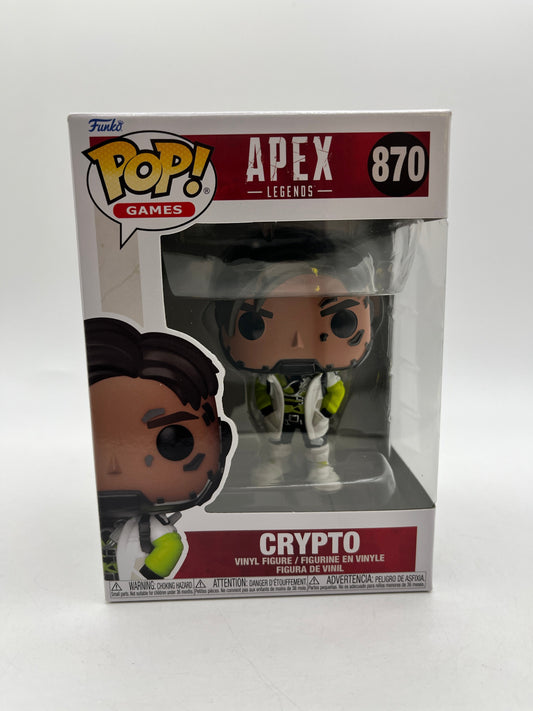 Funko POP! Games Apex Legends - Crypto #870 - Vinyl Collectable FRENLY BRICKS - Open 7 Days