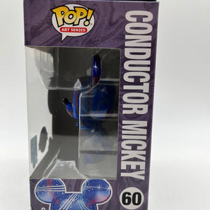 Funko POP! Disney Art Series Limited Edition Conductor Mickey #60 FRENLY BRICKS - Open 7 Days