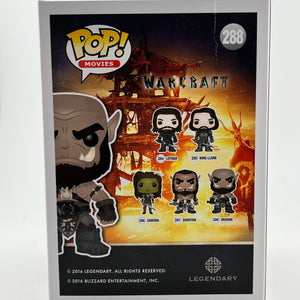Funko POP! Movies Warcraft - Orgrim #288 - Vinyl Collectable FRENLY BRICKS - Open 7 Days