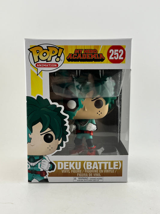 Funko POP! Animation My Hero Academia - Deku (Battle) #252 - Vinyl Collectable FRENLY BRICKS - Open 7 Days