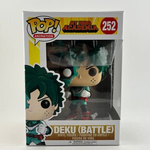 Funko POP! Animation My Hero Academia - Deku (Battle) #252 - Vinyl Collectable FRENLY BRICKS - Open 7 Days