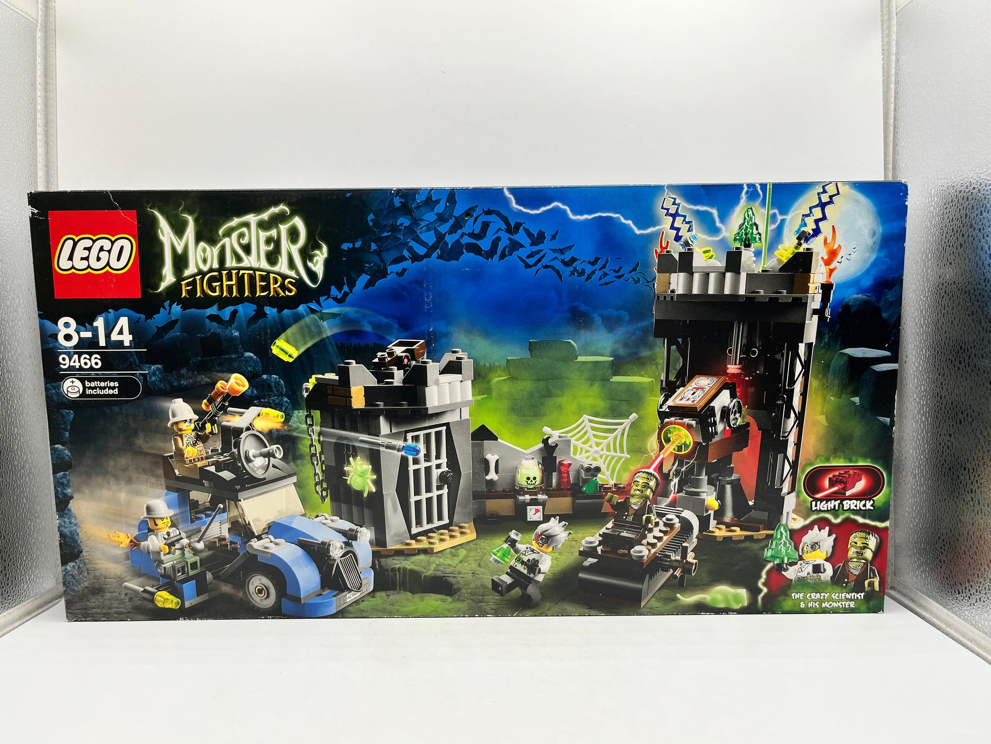 Lego Monster Fighters - The  Crazy Scientist And His Monster 9466 - Sealed FRENLY BRICKS - Open 7 Days