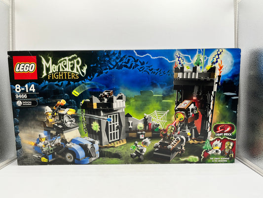 Lego Monster Fighters - The  Crazy Scientist And His Monster 9466 - Sealed FRENLY BRICKS - Open 7 Days