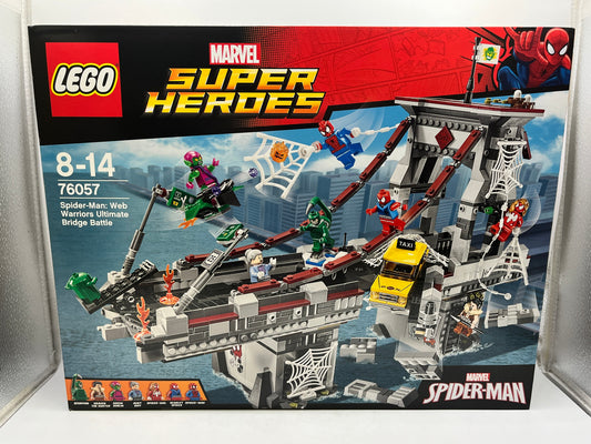 Lego Marvel Super Heroes - Spider-Man: Web Warriors Ultimate Bridge Battle 76057 - Sealed FRENLY BRICKS - Open 7 Days
