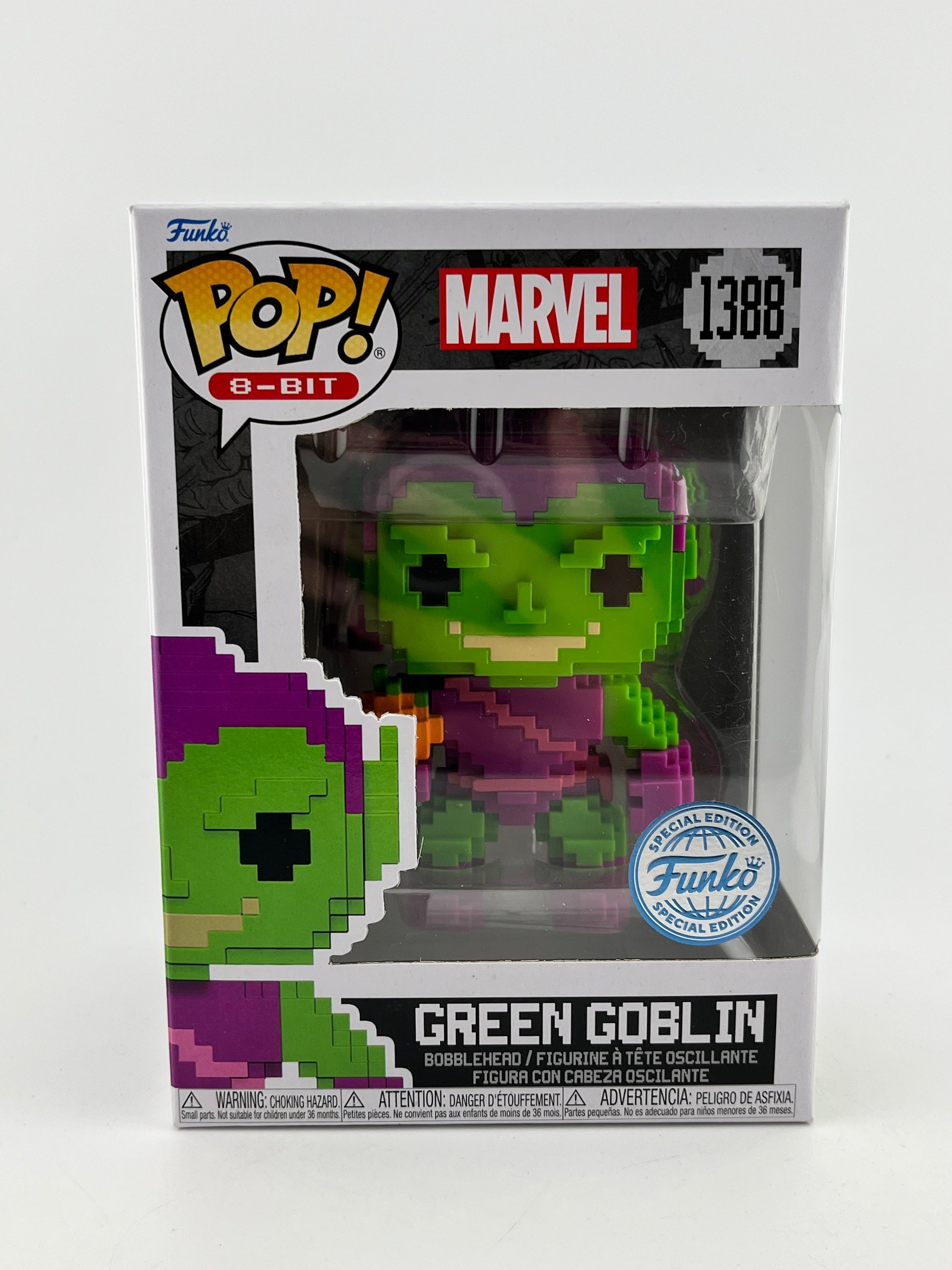 Funko POP! 8-Bit Marvel - Green Goblin #1388 - Vinyl Collectable FRENLY BRICKS - Open 7 Days