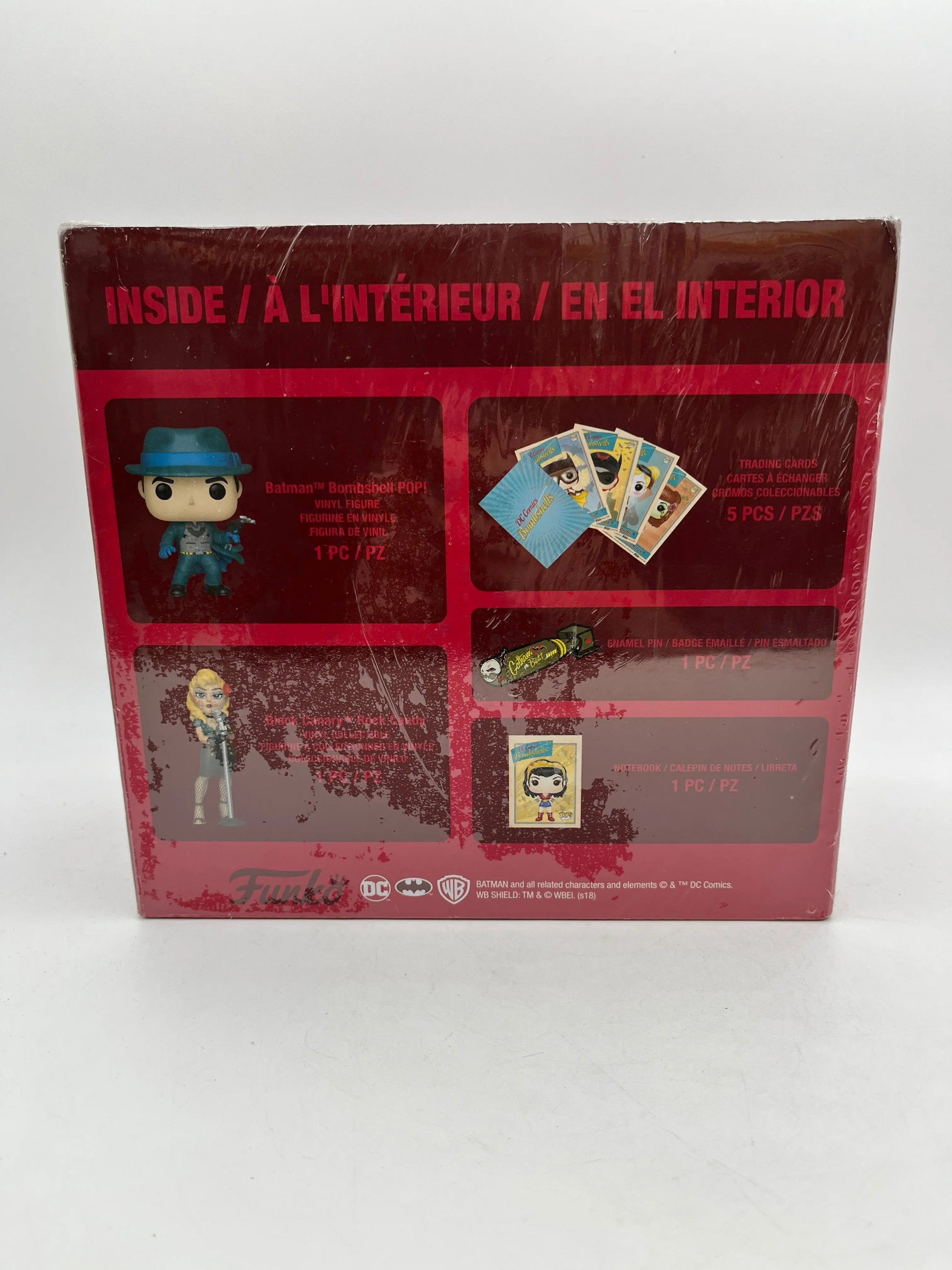 Funko DC Deluxe Collector Box Dc Comics Bombshell  - Vinyl Collectables FRENLY BRICKS - Open 7 Days