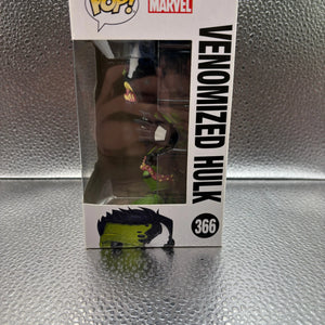 Funko Pop Vinyl #366 Marvel Venomozed Hulk FRENLY BRICKS - Open 7 Days