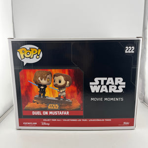Funko POP! Star Wars Movie Moments - Duel On Mustafar #222 - Exclusive FRENLY BRICKS - Open 7 Days