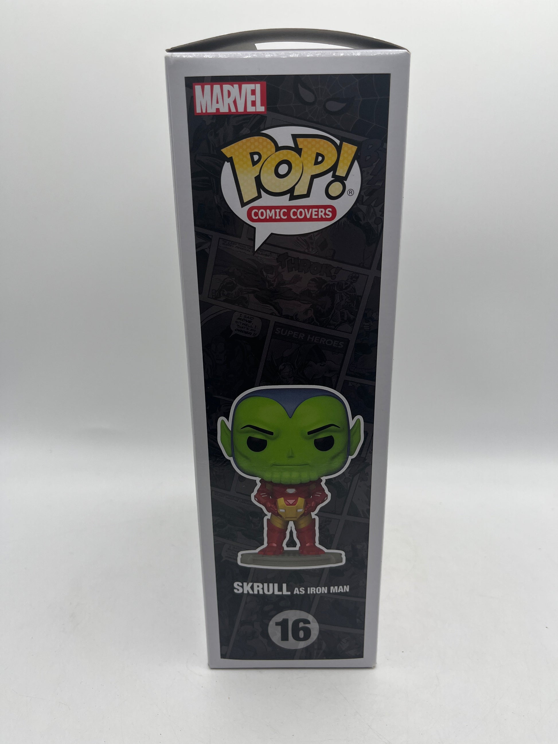 Funko Pop! Comic Book Cover Marvel "Skrull As Iron Man" #16 +combinedshipping FRENLY BRICKS - Open 7 Days
