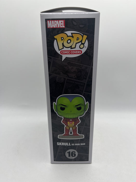 Funko Pop! Comic Book Cover Marvel "Skrull As Iron Man" #16 +combinedshipping FRENLY BRICKS - Open 7 Days