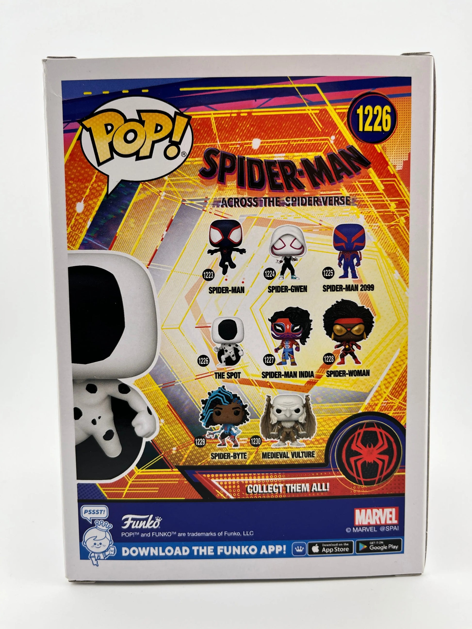 Funko POP! Spider-Man Across the Spider-Verse The Spot #1226 - Vinyl Collectable FRENLY BRICKS - Open 7 Days