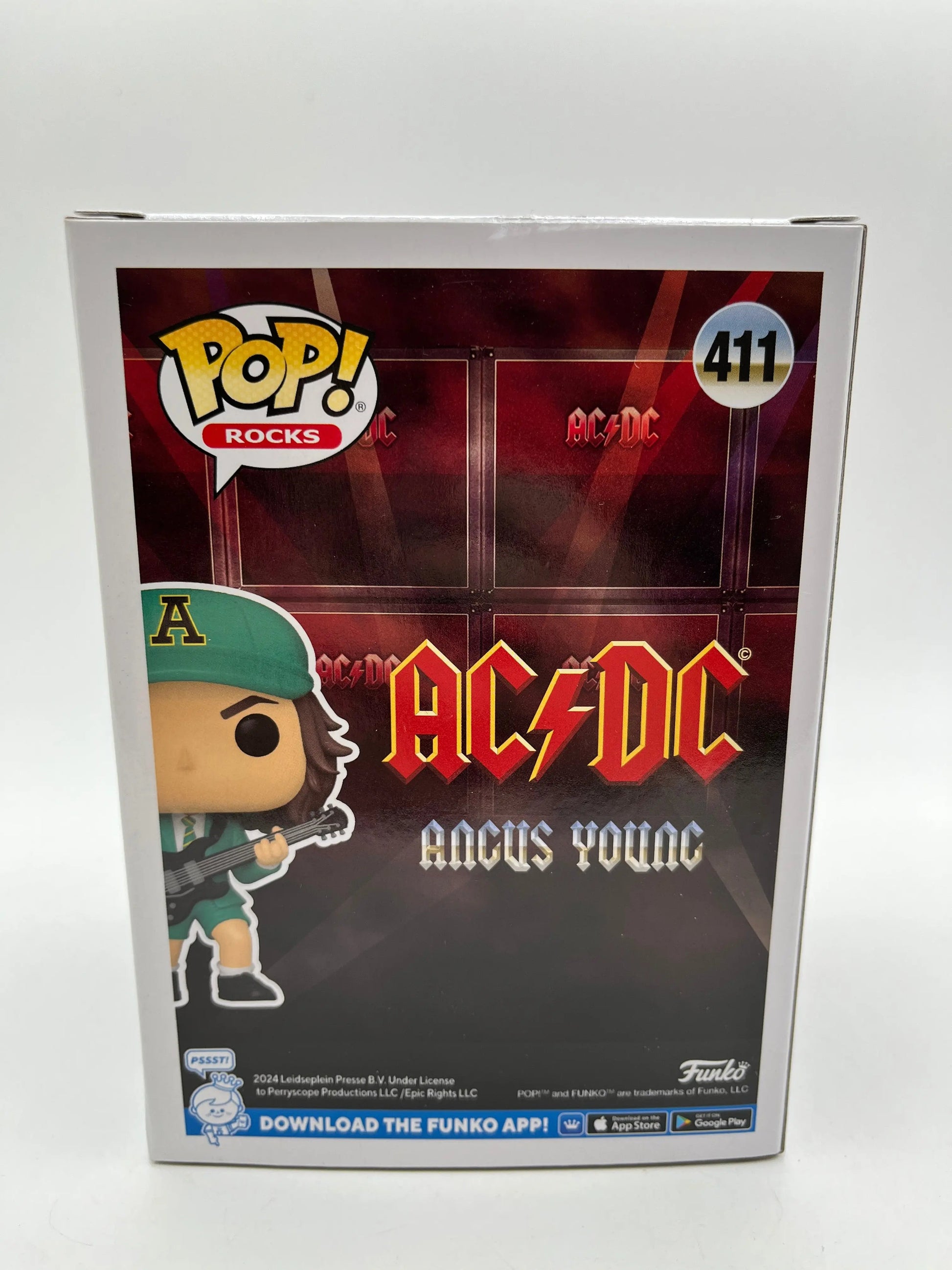Funko POP! Rocks AC/DC Angus Young #411 - Vinyl Collectable FRENLY BRICKS - Open 7 Days