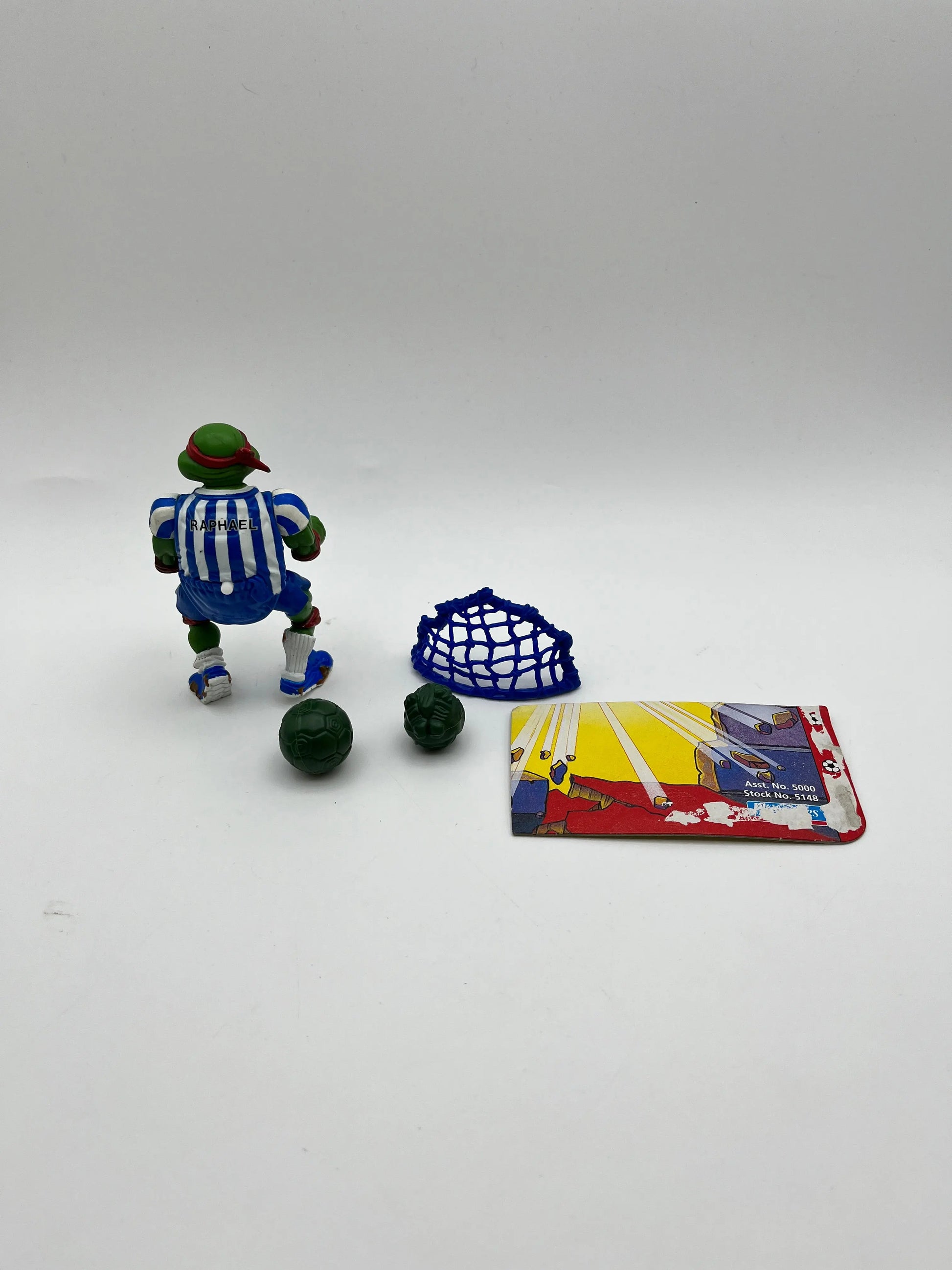 1991 Teenage Mutant Ninja Turtle Shell Kickin Raphael All Accessories Playmates FRENLY BRICKS - Open 7 Days