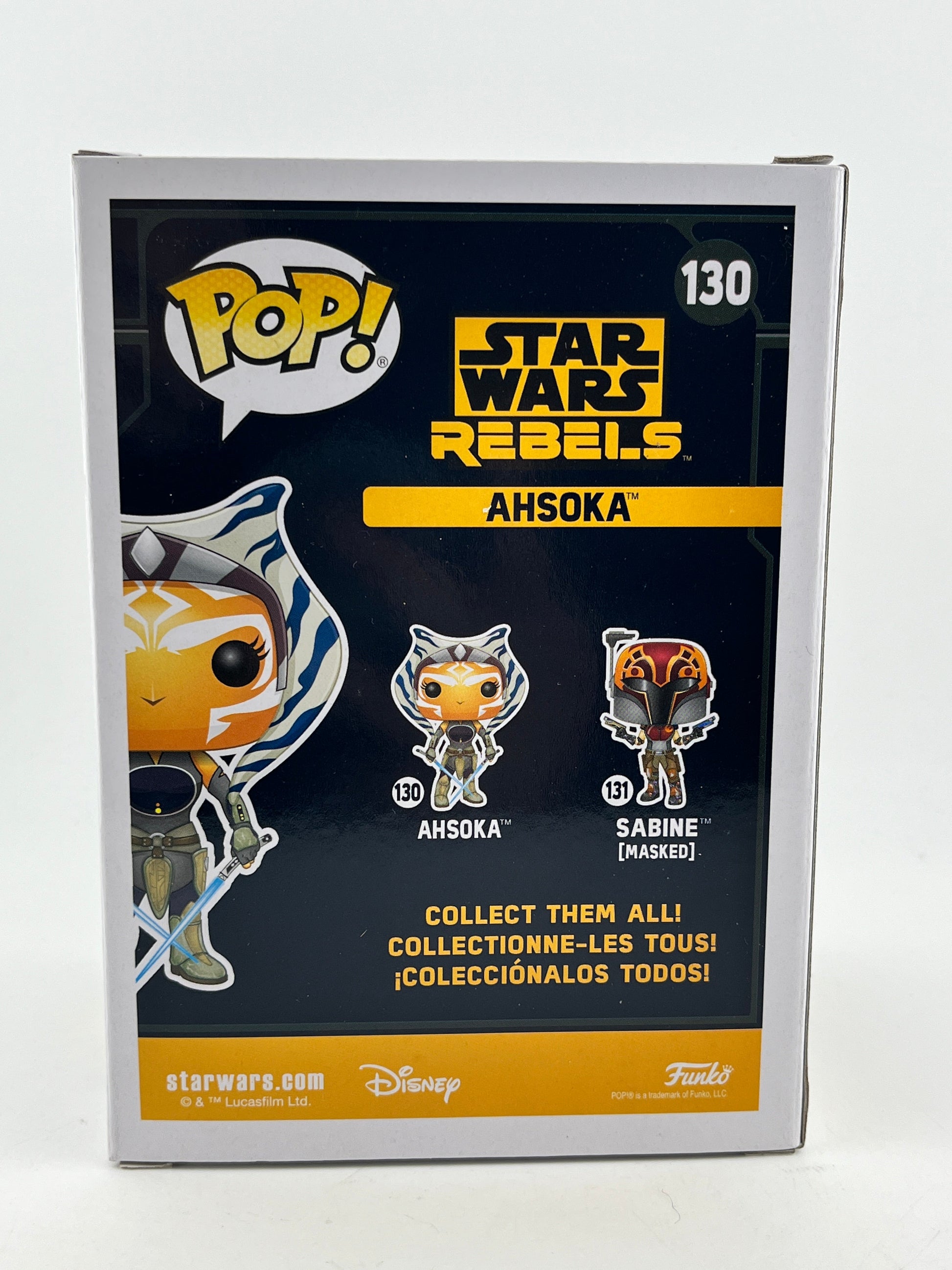 Funko POP! Star Wars Rebels - Ashoka #130 - Special Edition FRENLY BRICKS - Open 7 Days