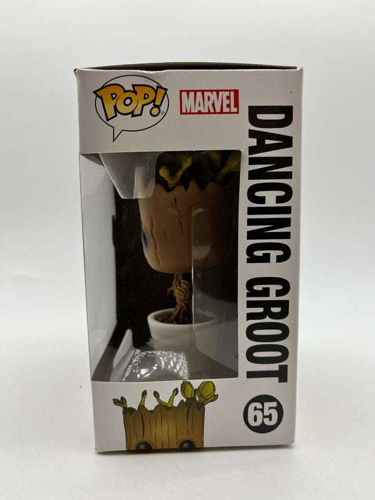 Funko POP! Marvel Guardians Of The Galaxy Dancing Groot #65 - Vinyl Collectable FRENLY BRICKS - Open 7 Days