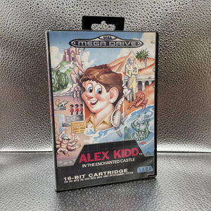 Alex Kidd In The Enchanted Castle Sega Mega Drive Game CIB PAL Tested FRENLY BRICKS - Open 7 Days